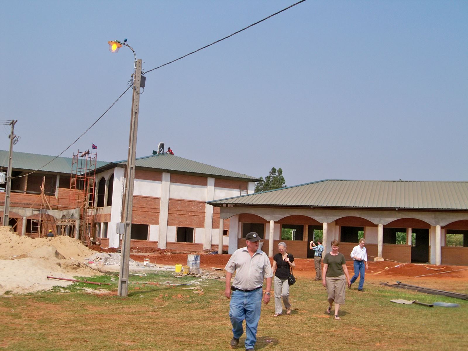 Bau des Colegio Gutenberg Campo 9, 2009